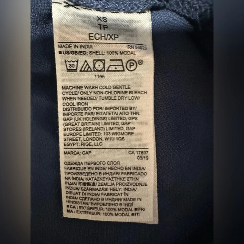 GAP Dark Blue Women's Camisole Tank Top - Picture 5 of 6